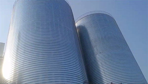 措勤2座混凝土高架卷板仓